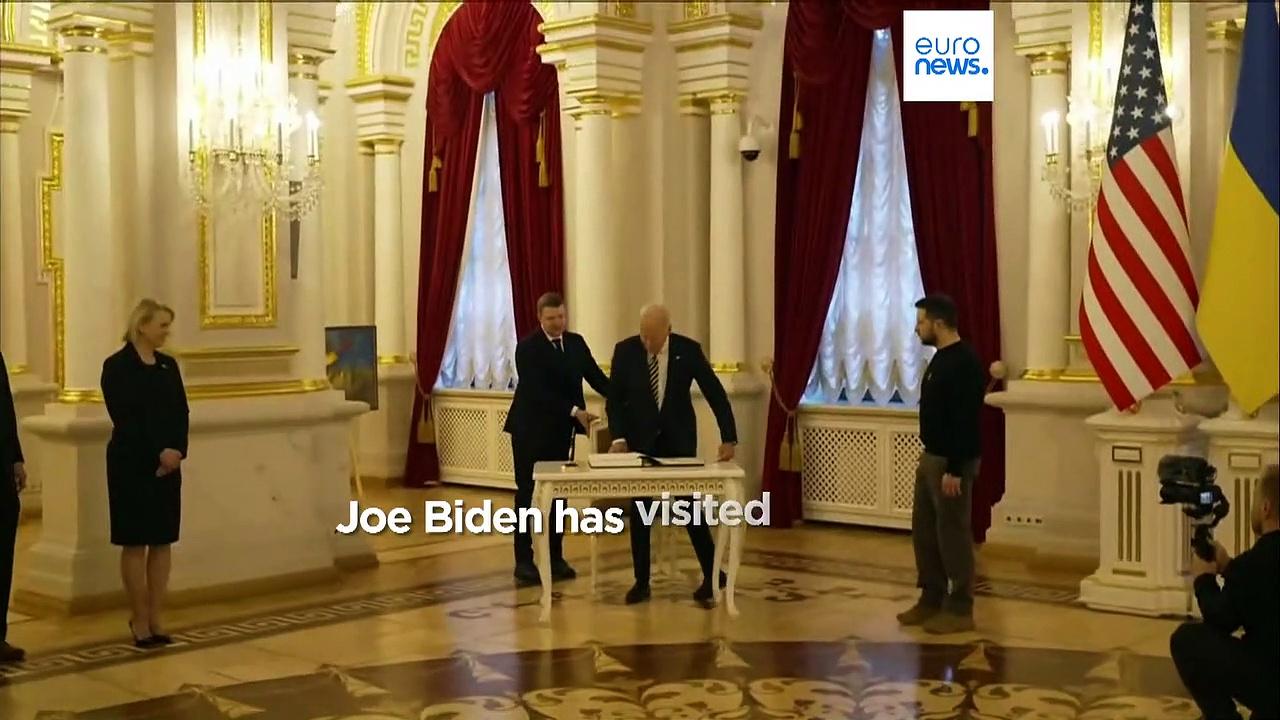 'One year later, Ukraine stands': US President Joe Biden makes surprise visit to Kyiv