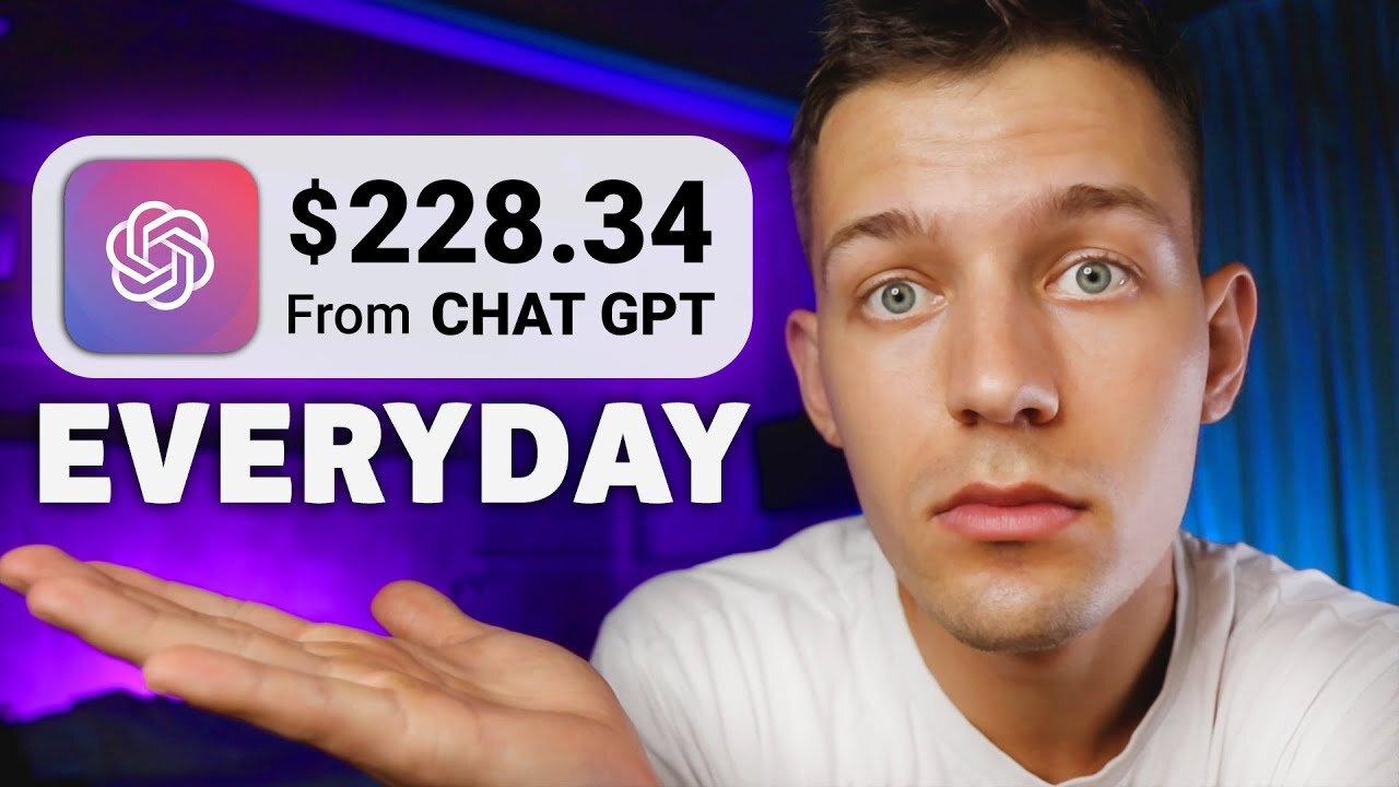 CHAT GPT Makes $228.34 A Day While You Doing Nothing - Make Money Online