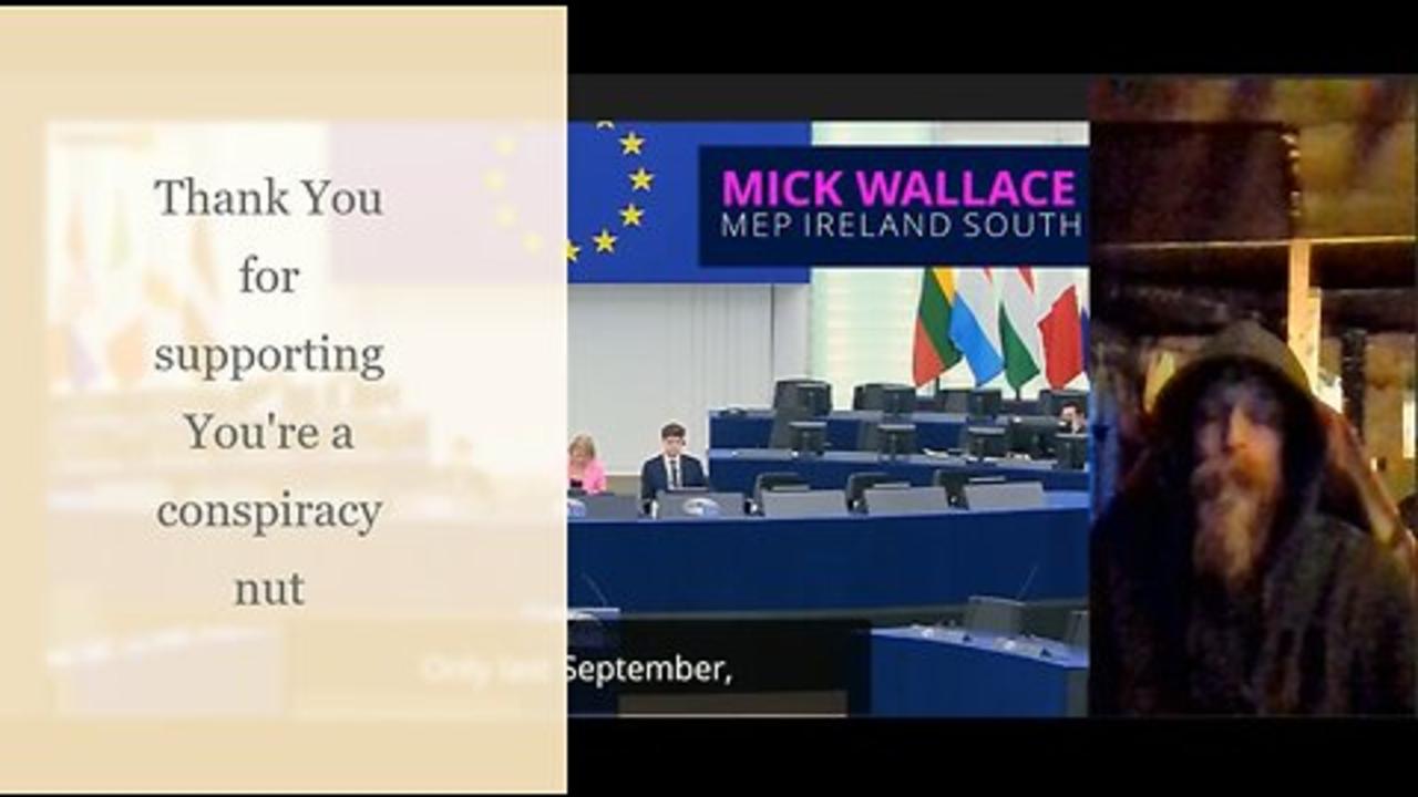 MICK WALLACE MEP IRELAND SOUTH ASKS WHY THE EU REFUSES TO ASK BIDEN ABOUT THE NORD STREAM PIPELINES