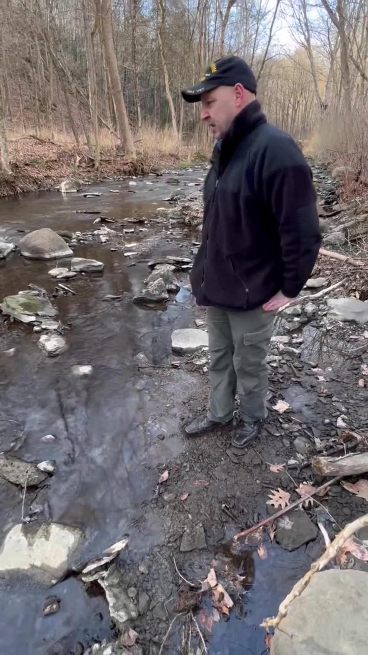 Doug Mastriano in East Palestine, Ohio exposing chemicals in the water not visited by Biden
