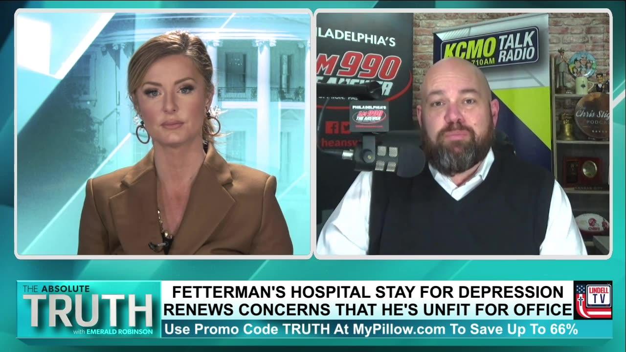 SENATOR JOHN FETTERMAN REMAINS HOSPITALIZED FOR DEPRESSION