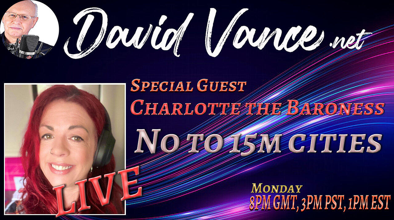 Monday LIVE with Charlotte the Baroness!