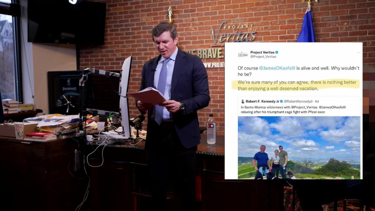 James O'Keefe Removed As CEO Of Project Veritas, Here's His Full Speech