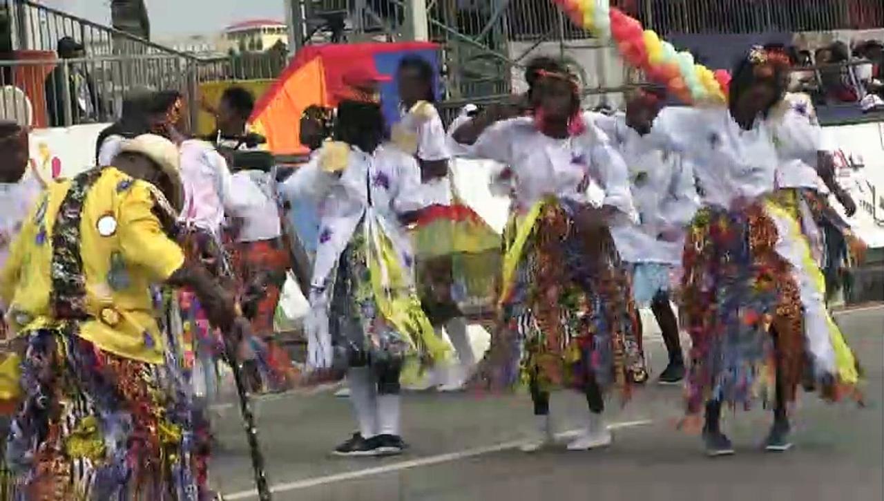'Joy rediscovered': Angolans flood the streets for Luanda Carnival