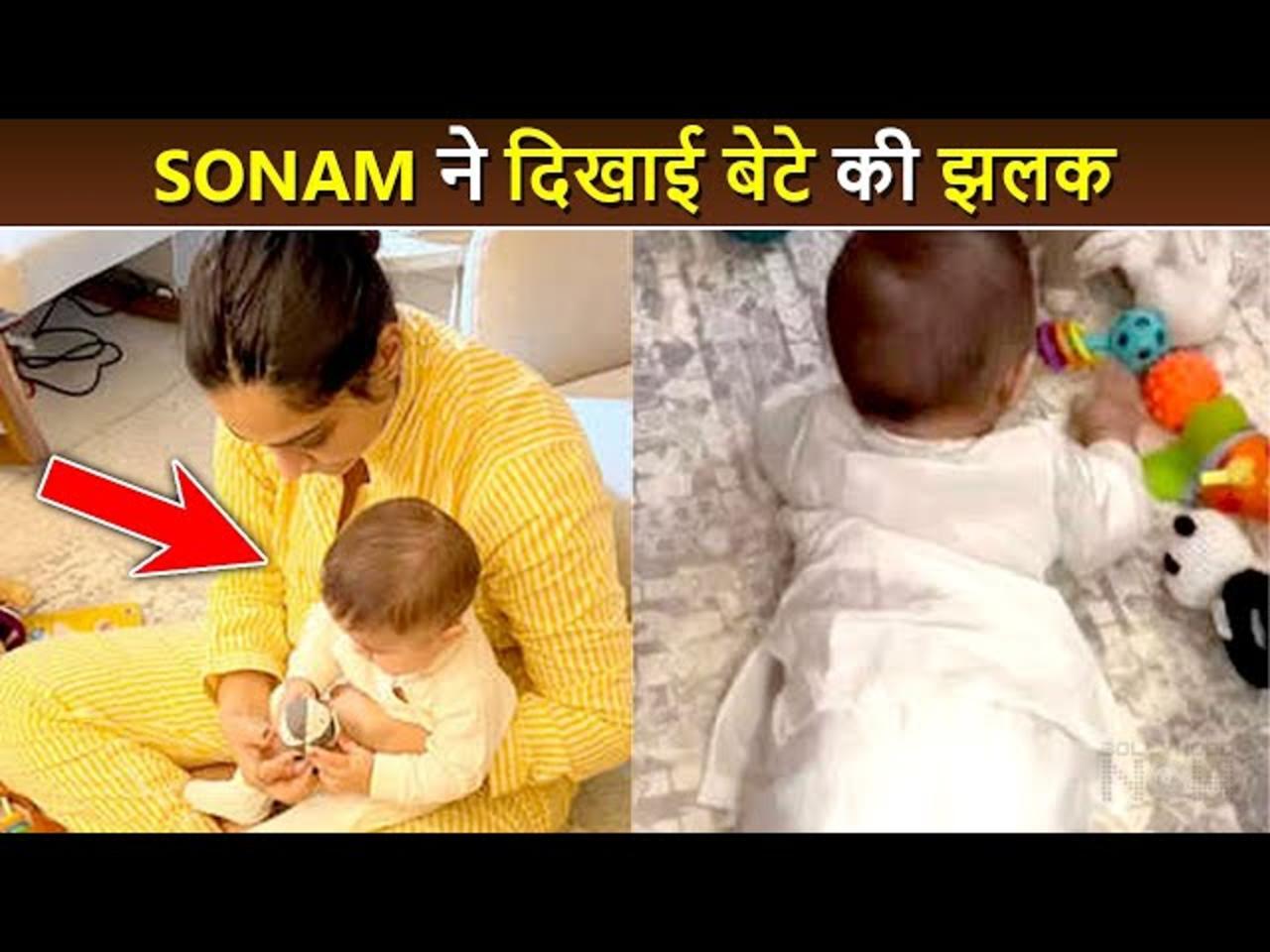 Sonam Kapoor Shares FIRST Glimpse Of Son Vayu - One News Page VIDEO