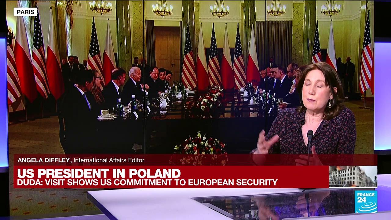 NATO 'stronger than it's ever been', Biden says in Poland