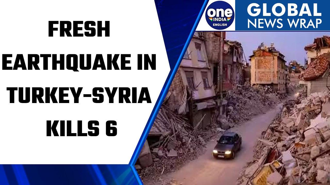 Turkey Earthquake: Death toll due to the fresh jolts rise to 6 | Oneindia News