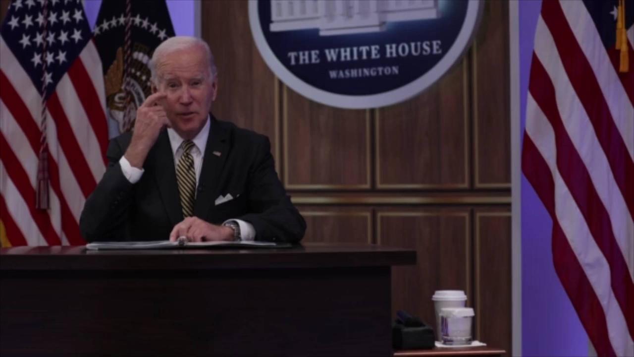 Biden Says That Support For Ukraine 'Will Never Waiver'