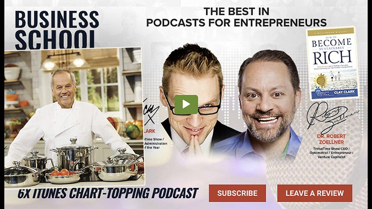 Business Podcasts | Wolfgang Puck | Why Shouldn't Take No for an Answer & the Daily Diligence You Need to Succeed + How