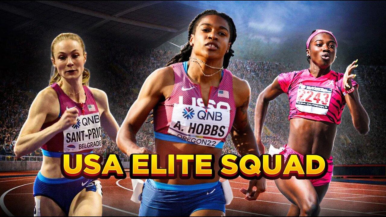 The Baddest Sprint Team in Years. Aleia Hobbs || Davis || Sant-Price.