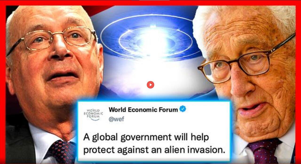 PROJECT BLUE BEAM: WEF INSIDER REVEALS ‘FAKE ALIEN INVASION’