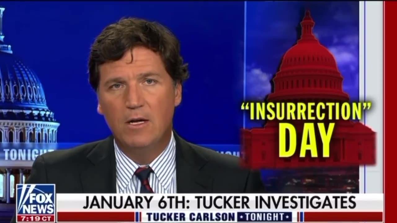 Tucker Carlson says the January 6th footage they’ve reviewed so far 🍿