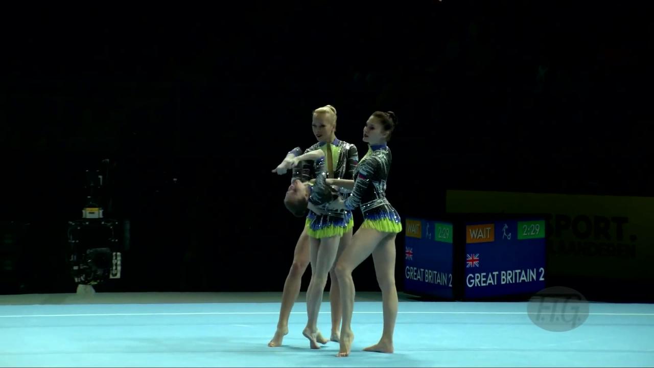 Russian Federation (RUS) - 2018 Acrobatic Worlds, Antwerpen (BEL) - Combined  Womens Group