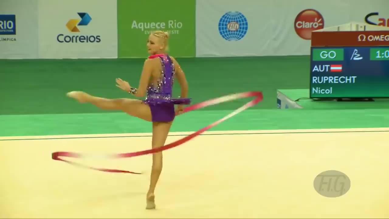 Olympic Fails (Test Event) Rio 2016 Rhythmic Gymnastics