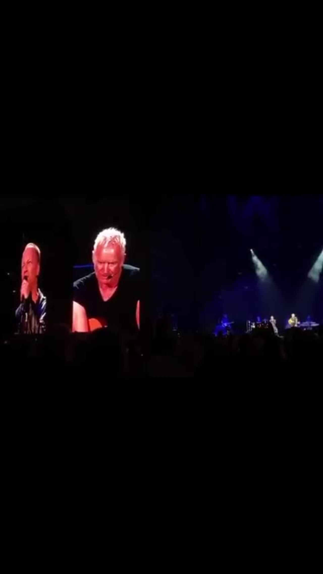 Sting at concert in poland - Ukraine war is based upon a lie