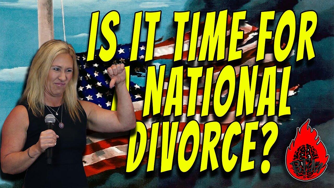 Marjorie Taylor Greene Calls for a National Divorce
