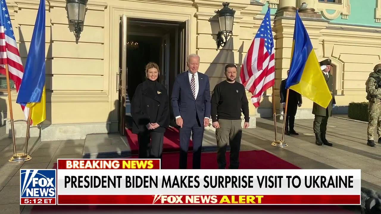 Biden Makes Surprise Visit To Ukraine - One News Page VIDEO