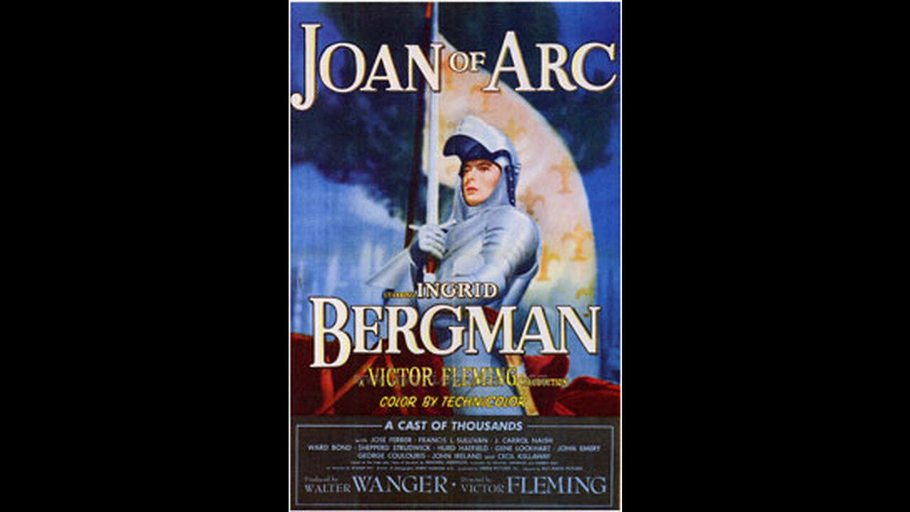 Joan of Arc ,,, 1948 American  film clip 1