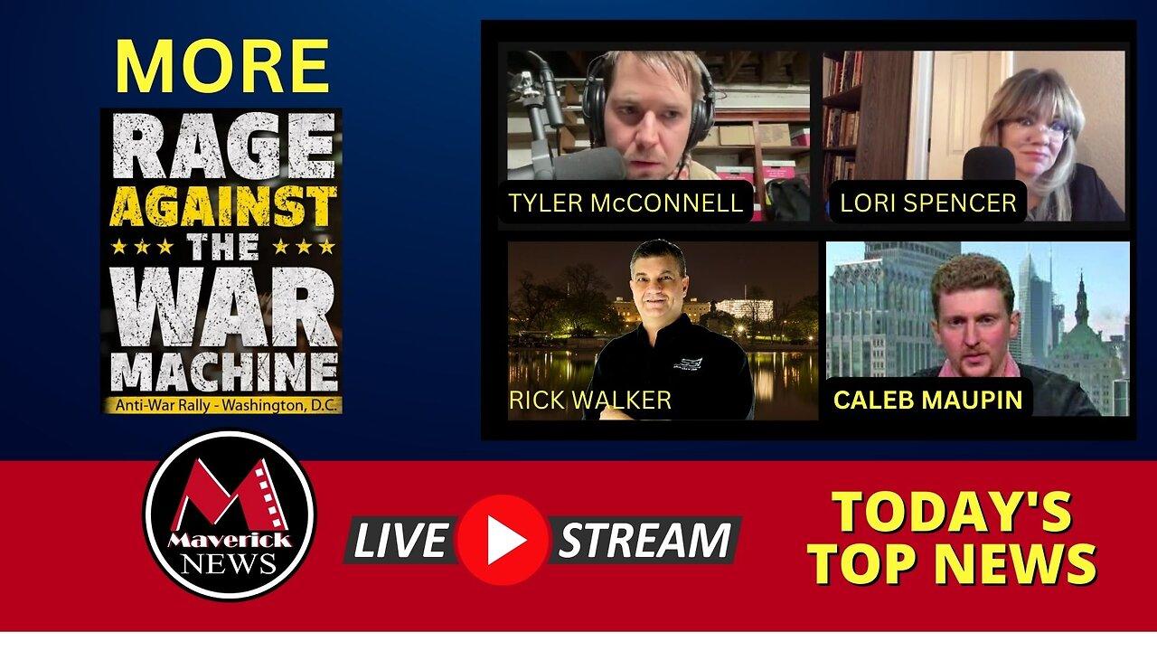 Rage Against The War Machine: Post Anti-War Rally Panel Discussion ( Maverick News Live )