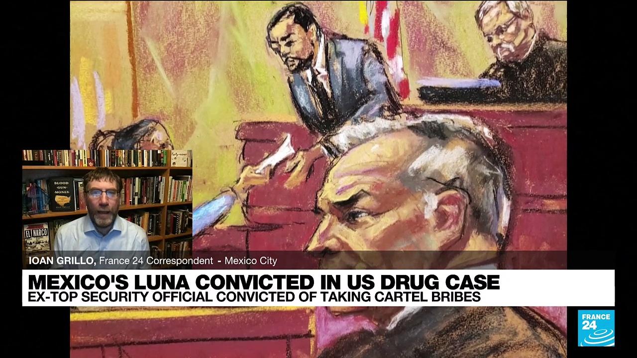 Architect of Mexico's drug war convicted in US - One News Page VIDEO