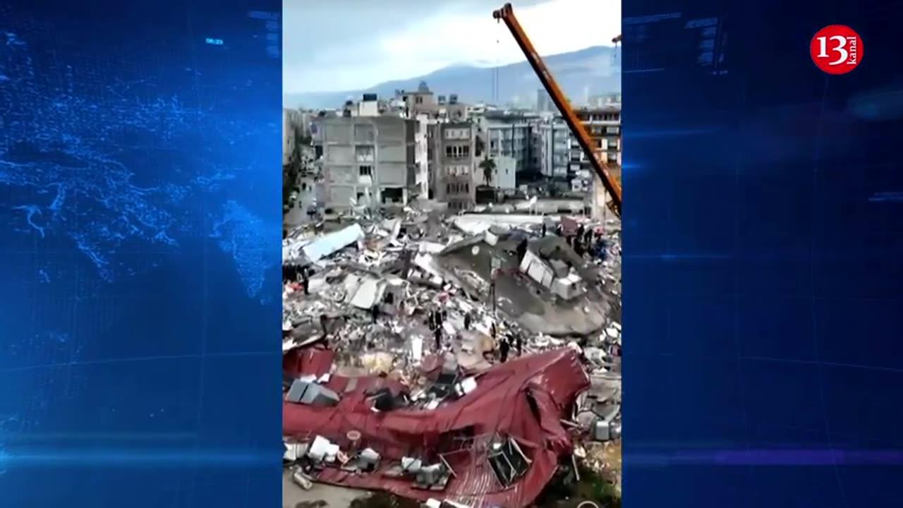 turkey earthquake 2023 cctv footage