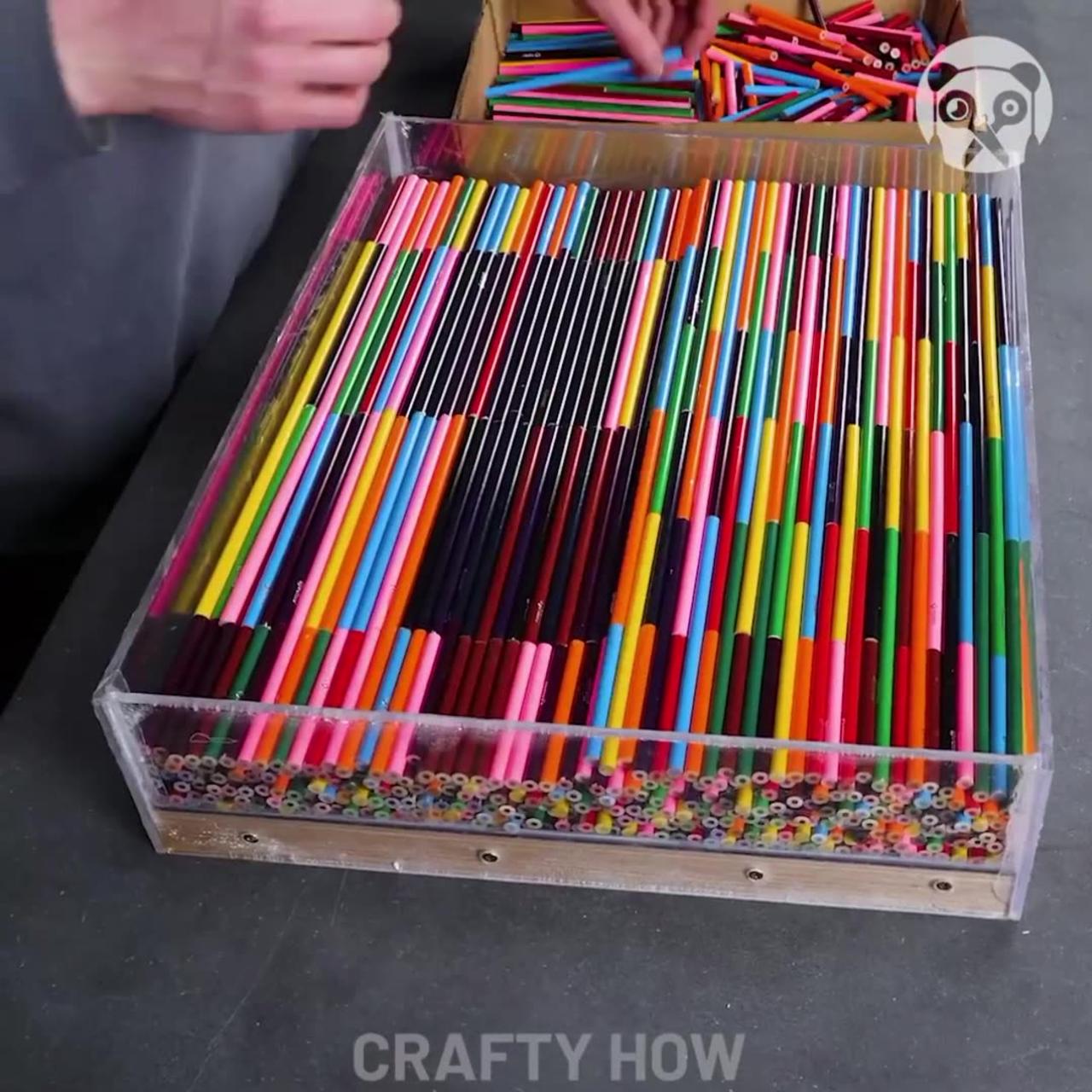 Turning Pencils Into Incredible Crafts - One News Page Video