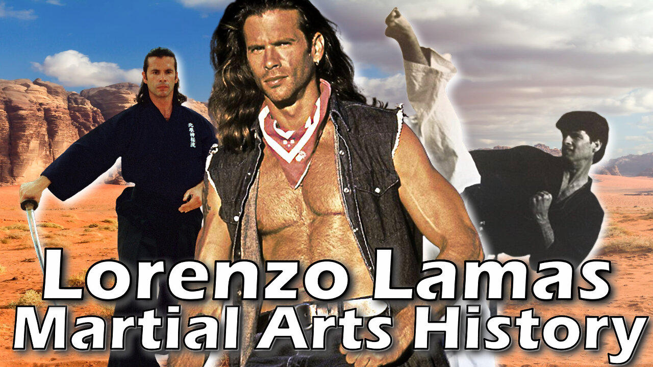 Lorenzo Lamas discusses action films and his martial arts background (new 2023 Interview)