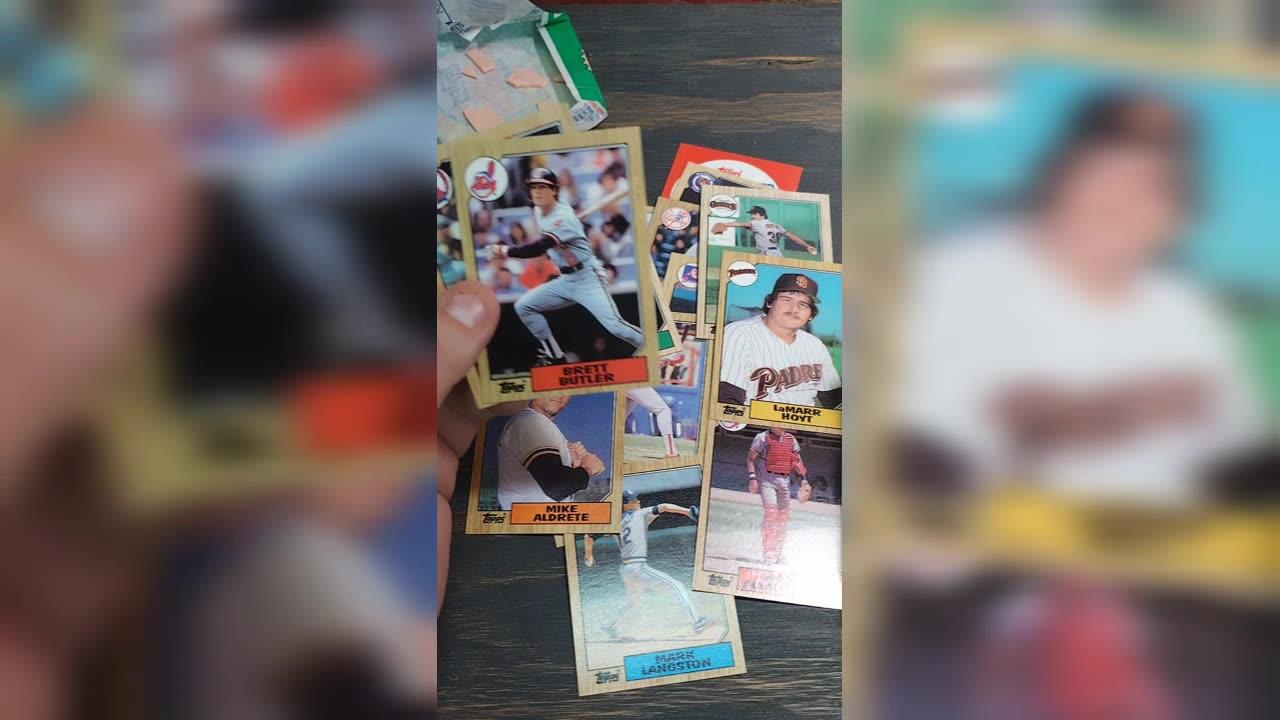 Video 8: 1987 Topps Baseball