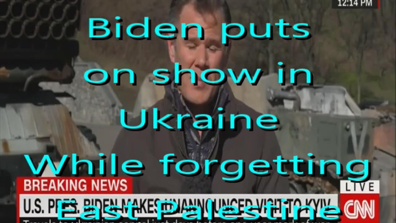 SheinSez #91 Biden puts on a show in Ukraine, while ignoring United States citizens