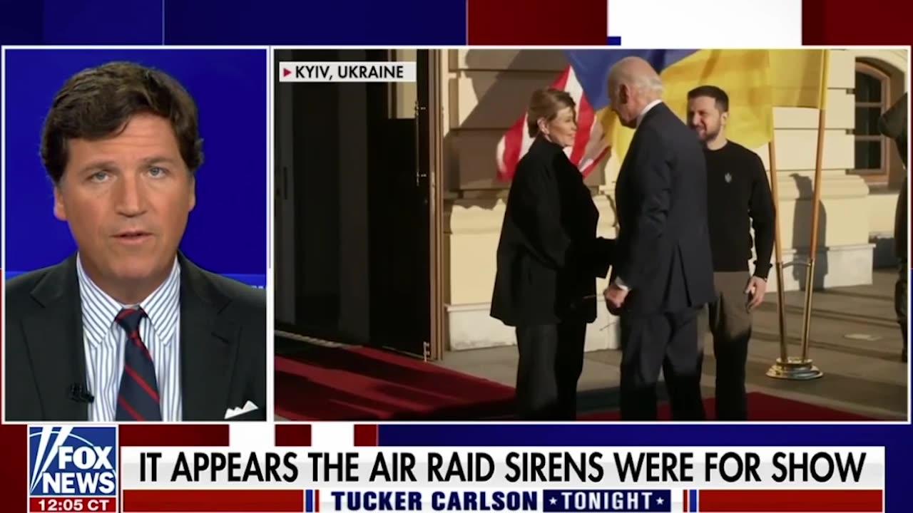 Ukraine War | Zelensky and Biden fake air raid to promote WWIII
