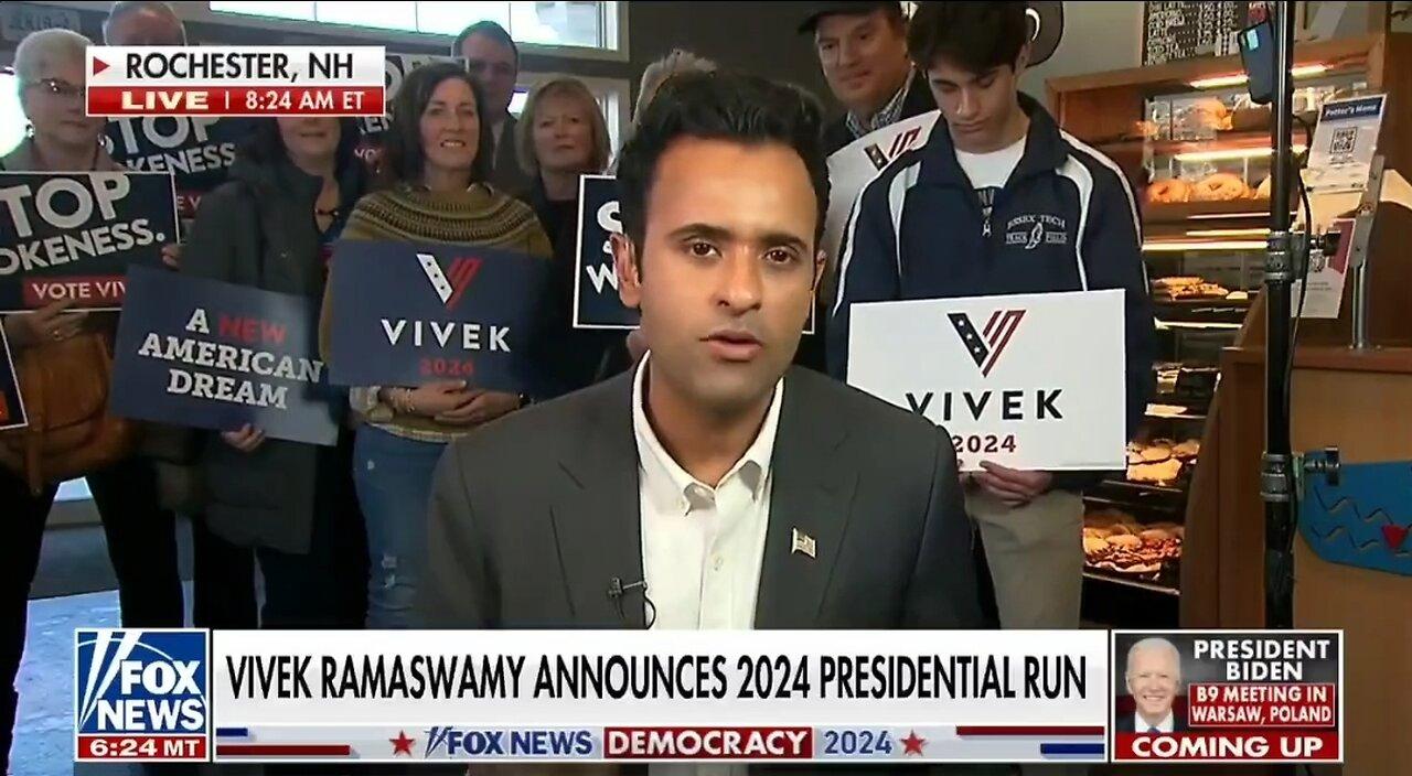 Vivek Ramaswamy I’m Running For President To One News Page VIDEO