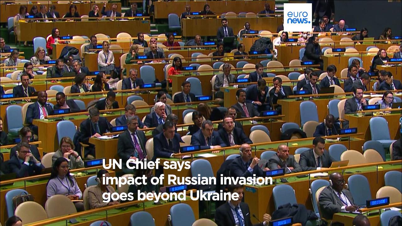 Ukraine war: Russia's invasion 'an affront to our collective conscience', says UN's Guterres