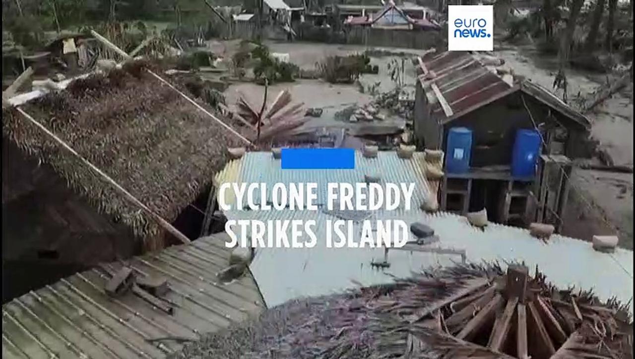 Cyclone Freddy heads to Mozambique after trail of destruction and deaths in Madagascar