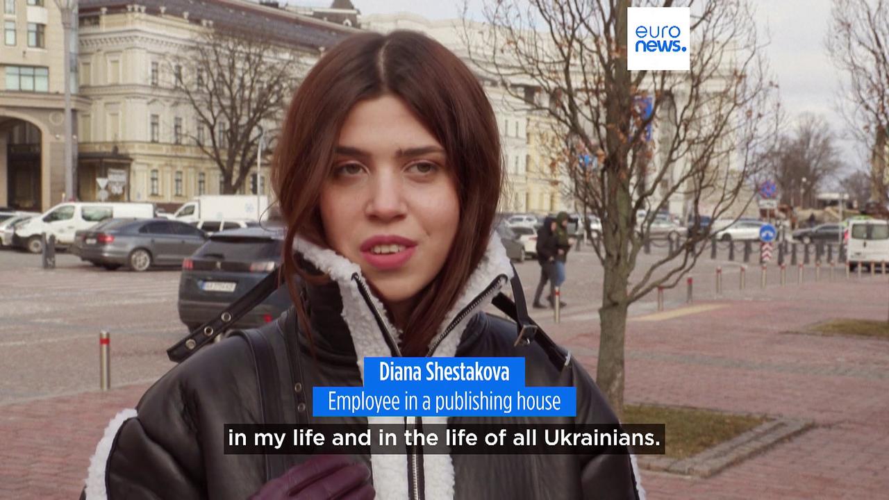 'How many more victims will there be?': Kyiv residents reflect on Ukraine war anniversary