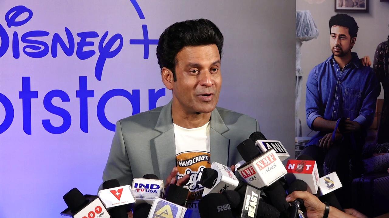 Manoj Bajpayee speaks about sharing screen space with Sharmila Tagore in 'Gulmohar'