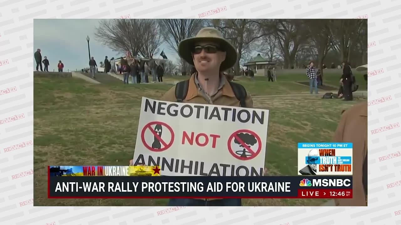 The Rage Against The War rally really upset the mainstream media for being anti-war | Redacted News