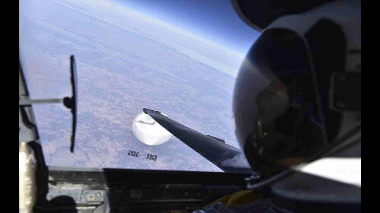 Pentagon Releases New Close-Up Photo Of Chinese Spy Balloon Flying Over U.S. Before It Was Shot Down