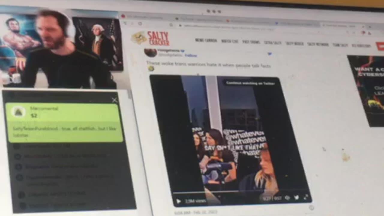 Salty cracker rumble channels time 10 10 pm one news page video