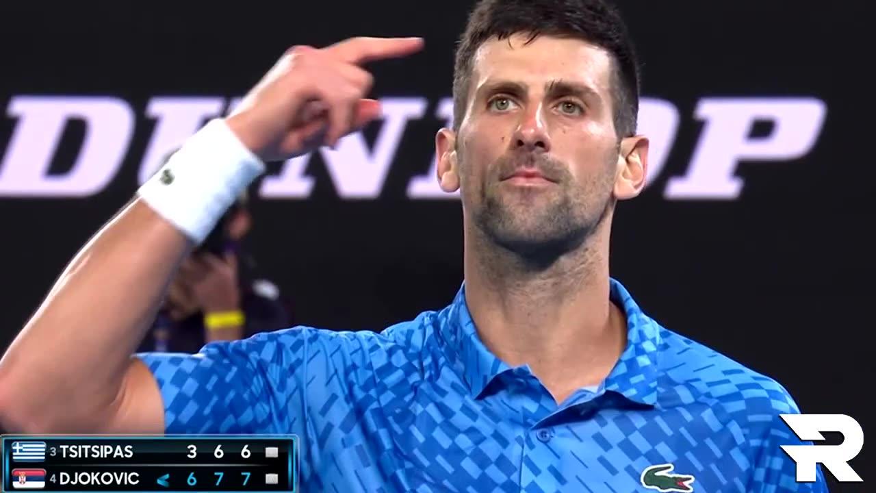 Novak Djokovic vs Stefanos Tsitsipas AU OPEN 2023.🎾🎾🎾