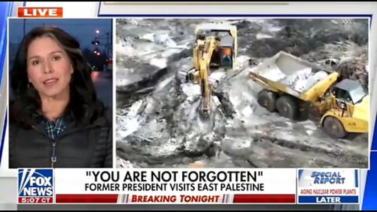 Tulsi Gabbard: Biden Administration Failed East Palestine