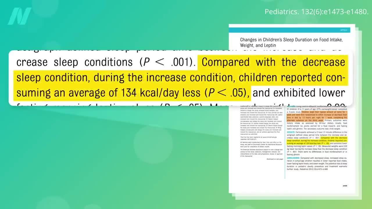 Does Getting Enough Sleep Help You Lose Weight? One News Page VIDEO