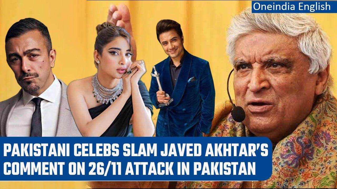 Pakistani celebs not happy with Javed Akhtar’s comment on 26/11 attack | Oneindia News