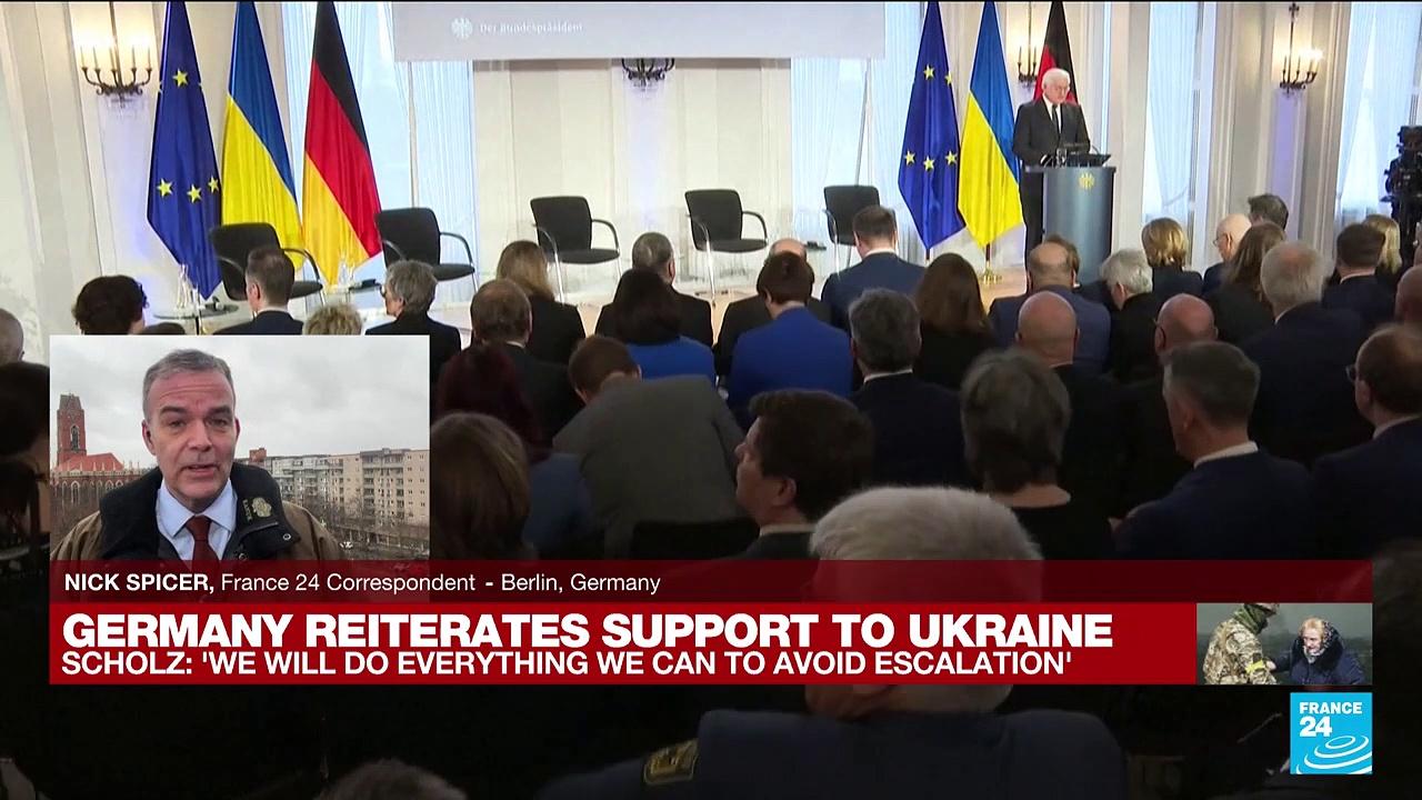 Scholz says Germany will support Ukraine 'as strongly and as long as necessary'
