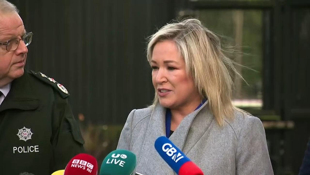 Stormont leaders stand defiant with PSNI in wake of shooting