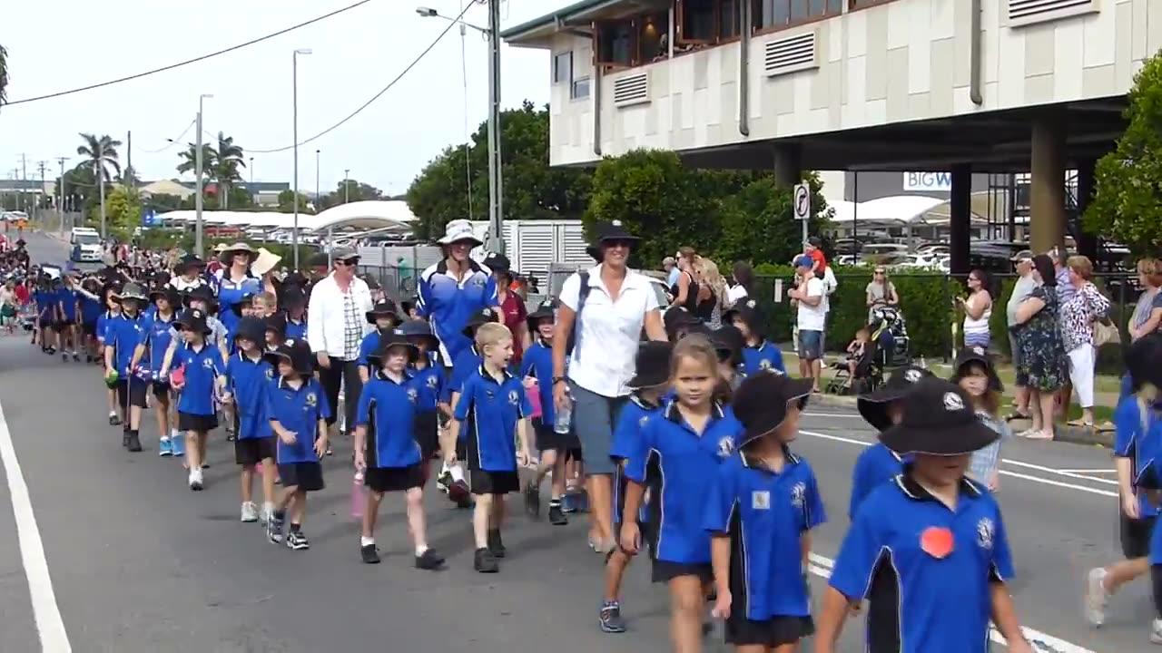 Anzac Day March Hervey Bay Queensland Australia 2016