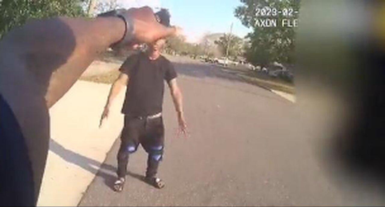 Bodycam has just been released showing the arrest of the man accused of fatally shooting 3