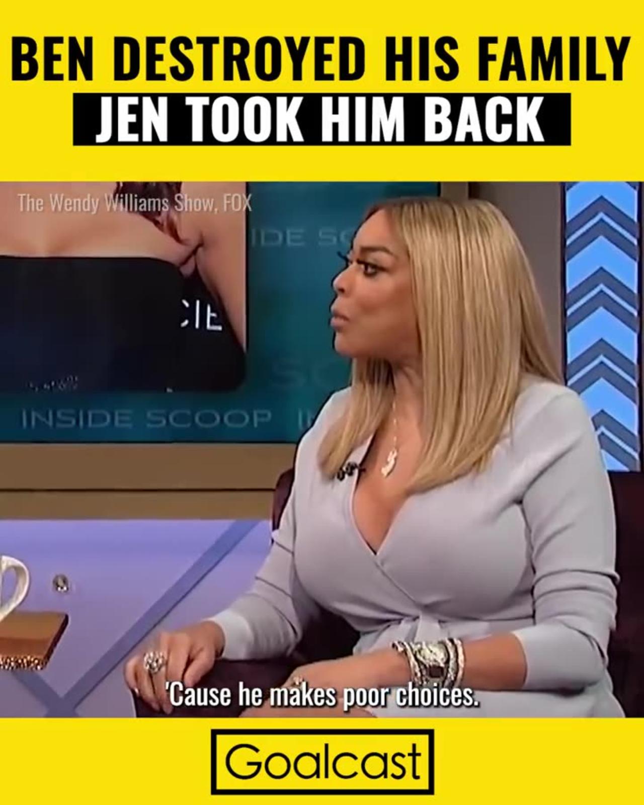 Ben Affleck Destroyed His Family, Jennifer Lopez Took Him Back