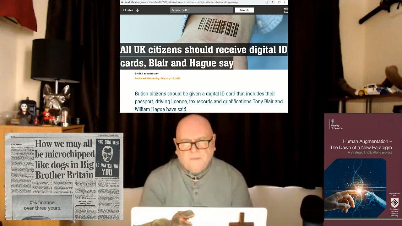 Blair & Hague call for Digital ID card in UK.