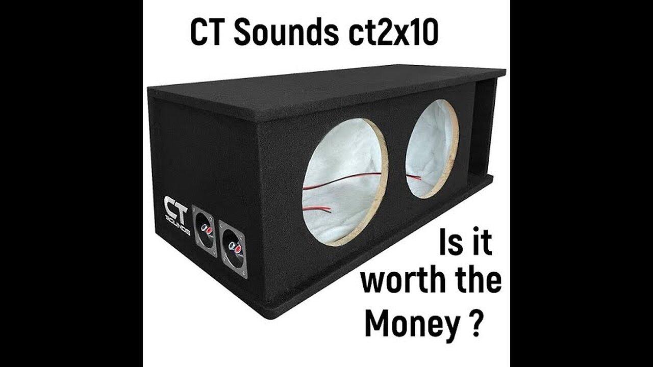 CT Sounds ct2x10 subwoofer box One News Page VIDEO
