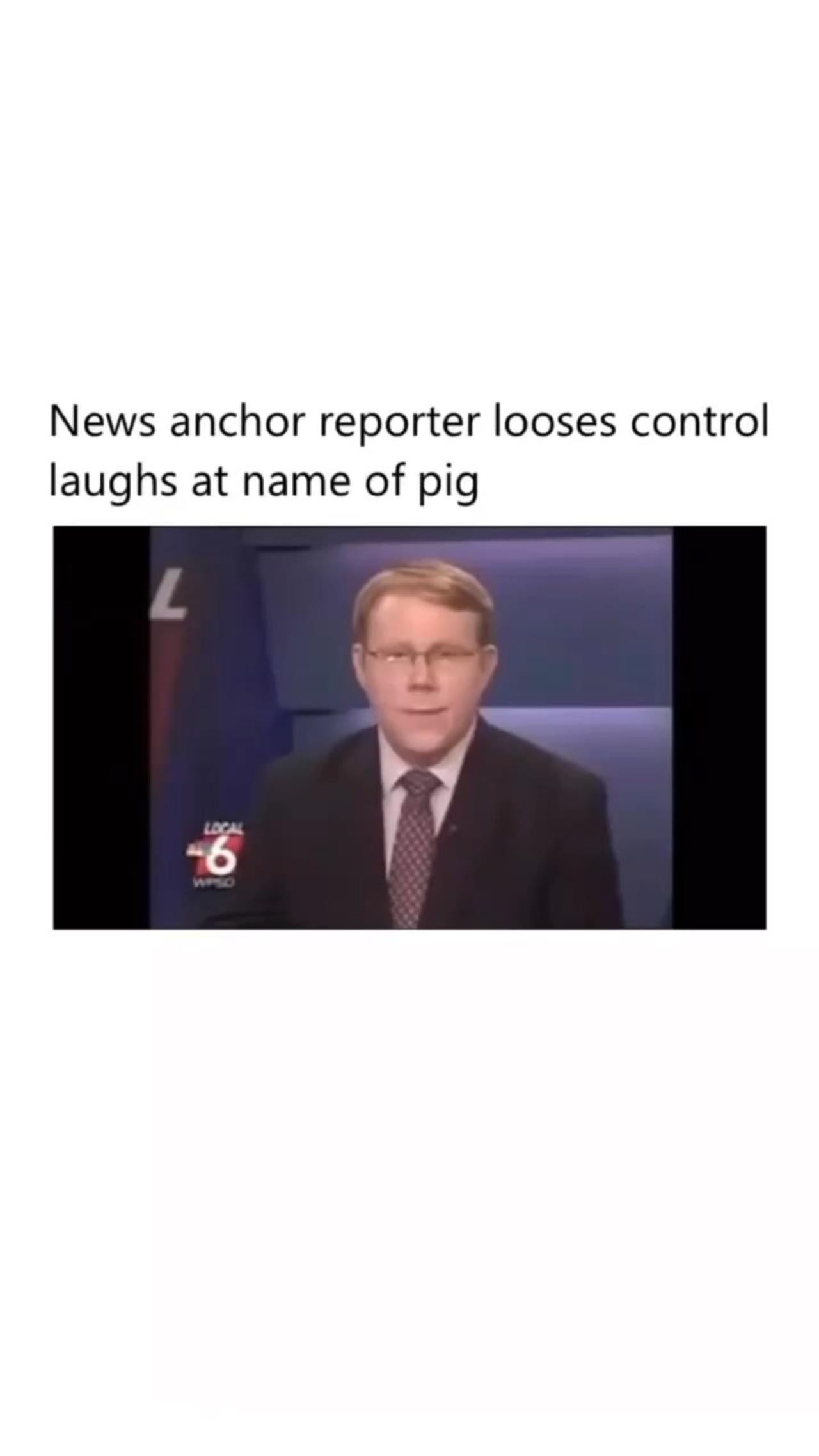 News Anchor can’t help but laugh and name of One News Page VIDEO